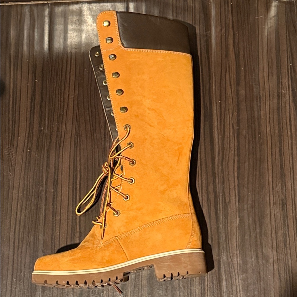 @jahcourtneyw : 💛NEW 14" Timberland™ Knee-High Boots Size 5.5💛 - Picture 7 of 14